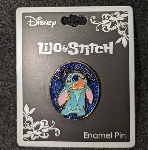 Stitch Stay Weird Neon Tuesday Hot Topic Lilo Stitch Disney Licensed Disney Pin