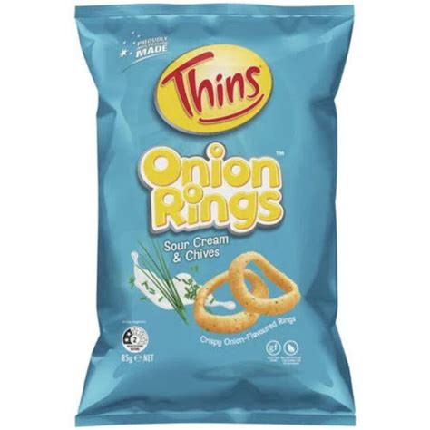 Buy Bulk Thins Onion Rings Sour Cream And Chives G X Units