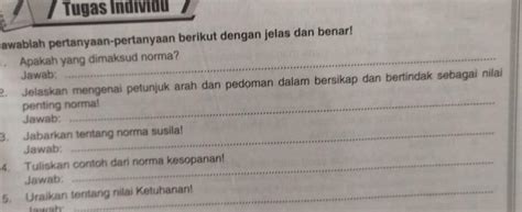 Jawablah Pertanyaan Pertanyaan Berikut Dengan Jelas Dan Benar 1 Apakah