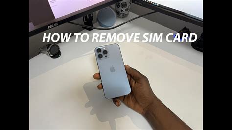 Iphone Pro Max How To Insert Sim Card Youtube