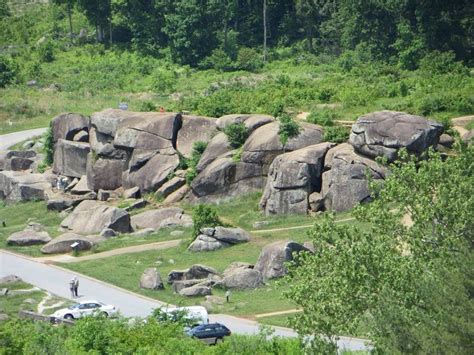 Landscape Photos of Devil's Den, Gettysburg - Civil War Cycling