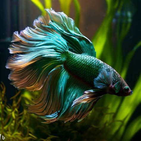 Emerald Green Betta Fish Green And Yellow Hm Dragon Betta Bettas
