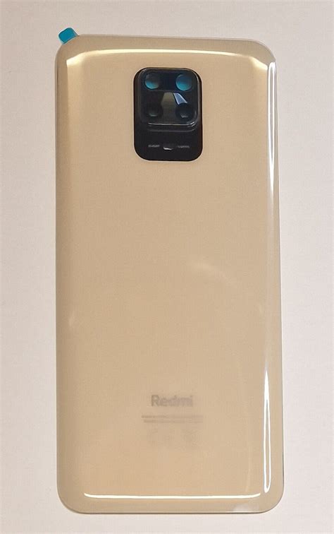 Xiaomi Redmi Note 9S 9Pro Backcover Akkudeckel Mit Linse 48h