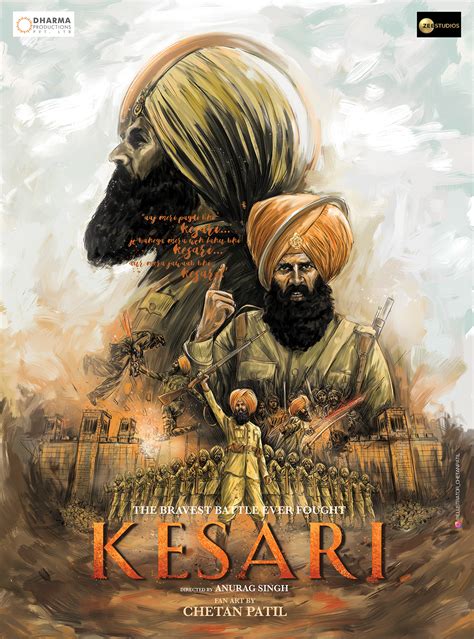 Kesari movie_fan art poster on Behance