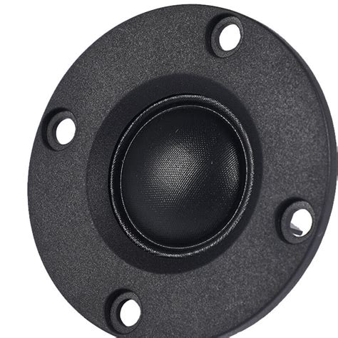 2Pcs Tweeter Speaker 6 Ohm 30W Hifi Soft Dome Silk Film Treble