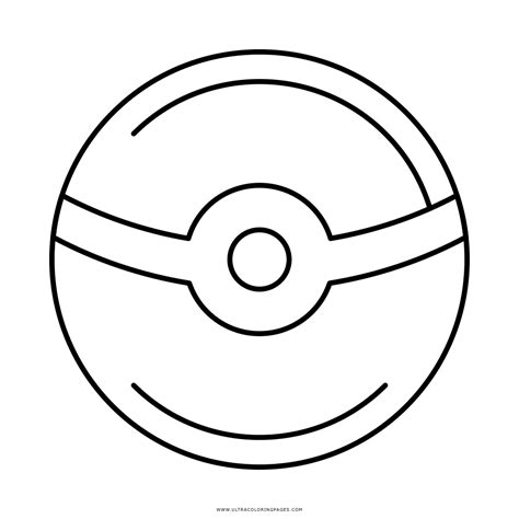 Dibujo De Pokeball Para Colorear Ultra Coloring Pages