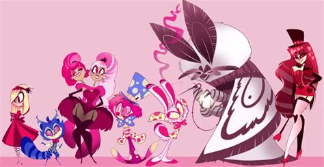 Character Lineup From Vivziepop S New Project Allison From Left To