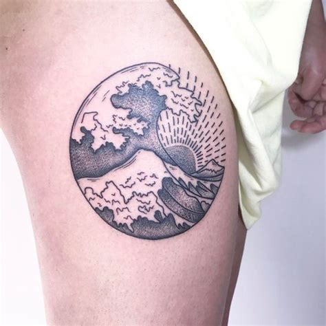 85 Mind-Blowing Wave Tattoos And Their Meaning - AuthorityTattoo