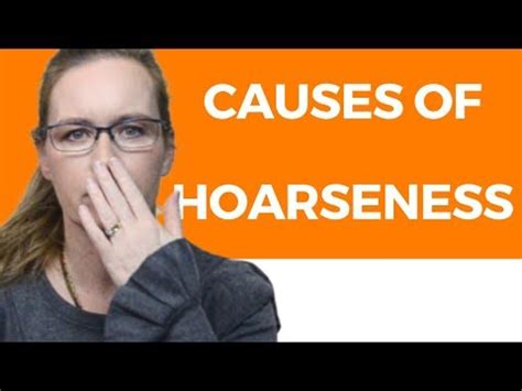 Why Is My Voice Hoarse? Causes of Hoarseness of Voice | The voice, Singing lessons, Singing tips