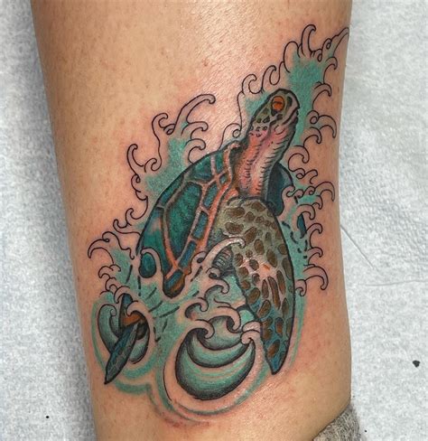 30 Sea Turtle Tattoo Designs To Cherish The Ocean S Carefree Spirit 100 Tattoos In 2023