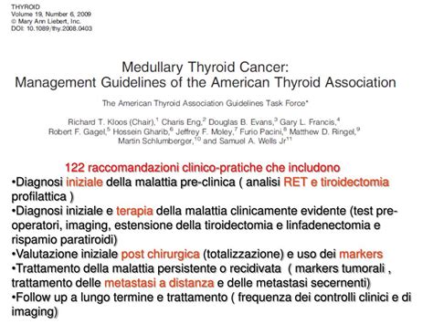 Ppt Il Carcinoma Midollare Della Tiroide Di Tutti I Tumori