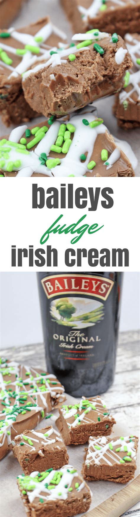 Green Baileys Irish Cream Chocolate Fudge Recipe Mom Spark