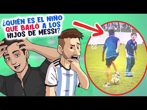 Quién es el niño crack que le dio un baile a los hijos de Messi en los