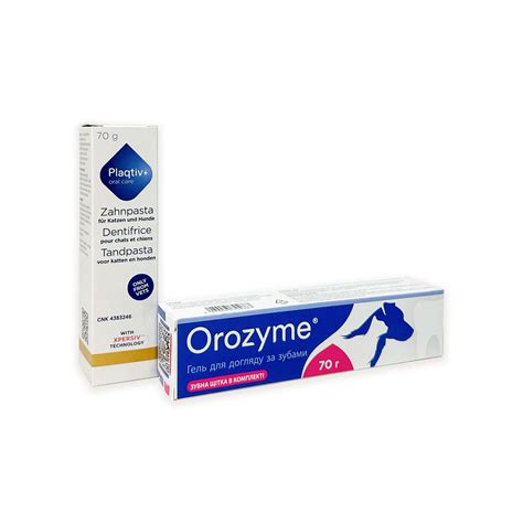 Гель для собак і котів Orozyme для боротьби з проблемами зубів та ясен ...