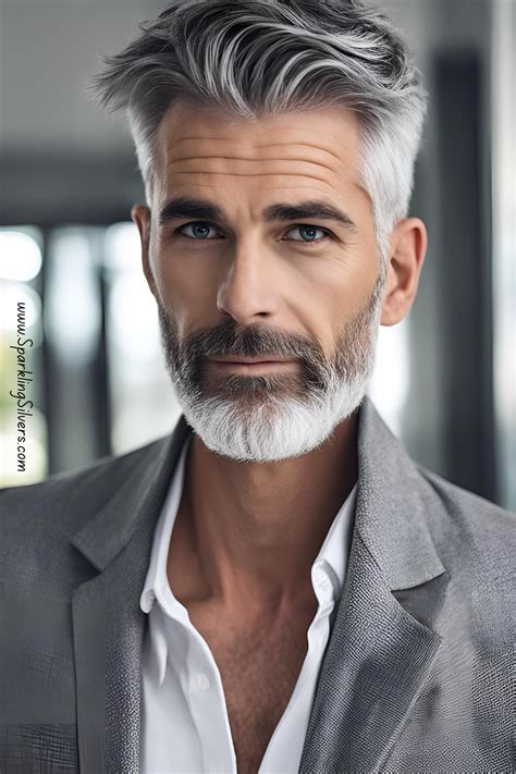 Modern Gray Hairstyles For Men Sparklingsilvers