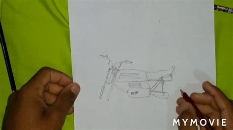 Cómo Dibujar Una Moto Fácil Y Sencillo Desde Casa Youtube