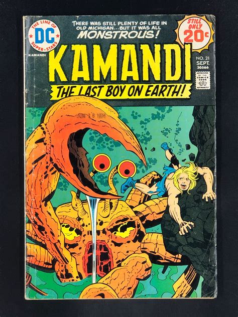 Kamandi The Last Boy On Earth Comic Books Bronze Age