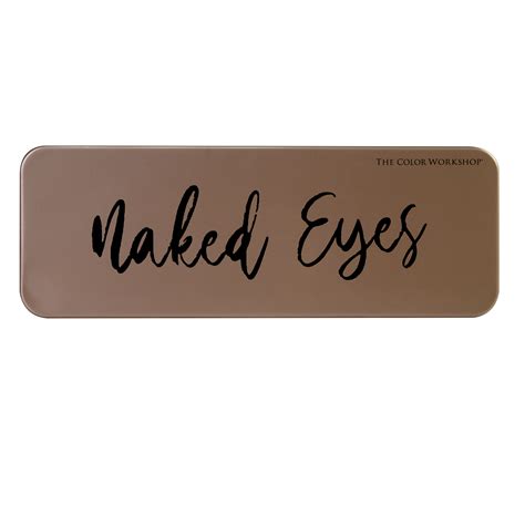 Paleta Farduri Pentru Pleoape Naked Eyes G The Color Wo Bebe Tei