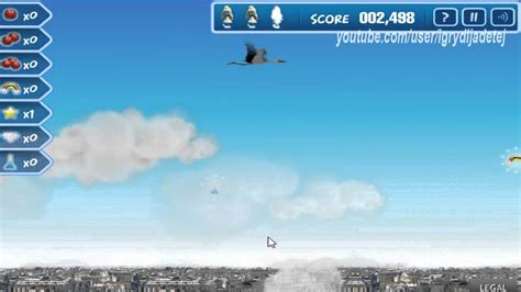 Смурфики игра Гонка на Аисте развивающие игры для детей - YouTube
