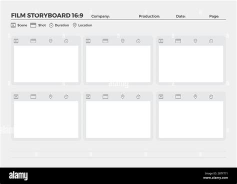 Template Storyboard Film – mosi