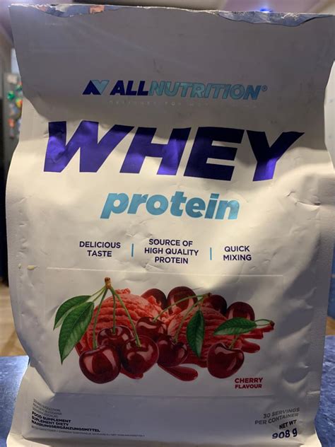 Протеїн Whey Protein Cherry Flavours AllNutrition - калорійність ...