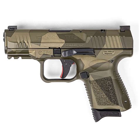 Canik TP9 Elite SC 9mm 3 6in Barrel 15 1 Round Capacity Splinter Camo