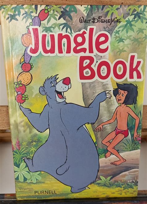 Walt Disney S 1967 Jungle Bookdisney S Jungle Bookvintage Jungle Bookpurnell S Jungle Book