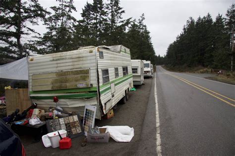 Roadside Homeless Camp On North Whidbey Raises Concern Whidbey News Times