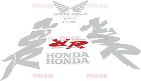 Honda NSR 125 R 1999 2000 2 Stickers Set MXG ONE Best Moto Decals