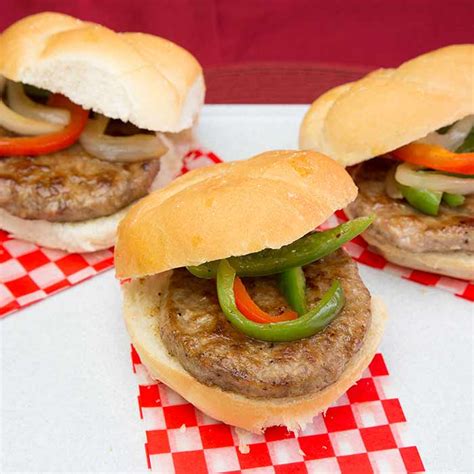 Hot Italian Sausage Patties DiRussos Sausage Ohio Gluten Free 2 Lb