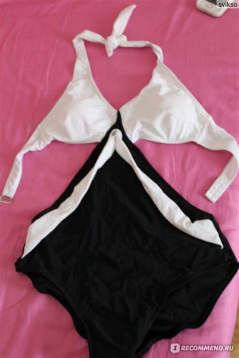 Купальник AliExpress Lady Sexy Push Up Padded Monokini One Piece Bikini Swimsuit Swimwear Halter