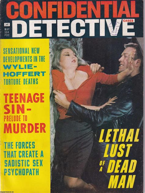 Confidential Detective May 1966 Vol 17 No 3 Teenage Sin Prelude To