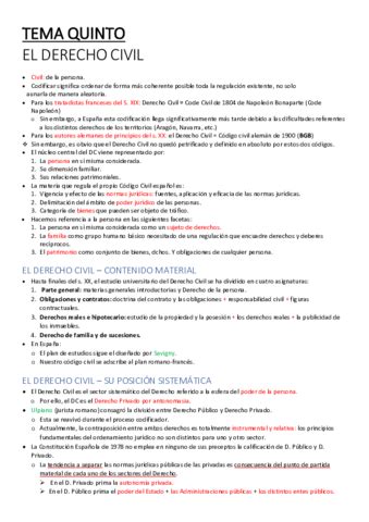 Derecho Civil Tema Pdf