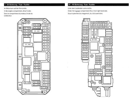 Mercedes E350 Fuse Box Diagram