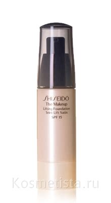 Тональный крем с эффектом лифтинга СПФ 15 Shiseido The Makeup Lifting ...