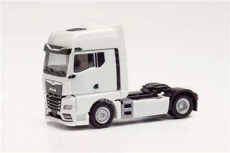 Herpa Lkw Man Tgx Gx Zugmaschine Mit Spiegelkameras Wei