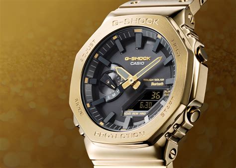 G Shock Produces Bright Golden Version Of Its Casioak GM B2100