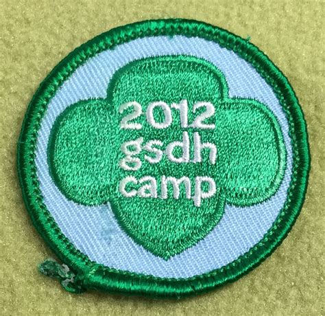 Girl Scouts Dakota Horizons 100th Anniversary Year Patch 2012 Gsdh