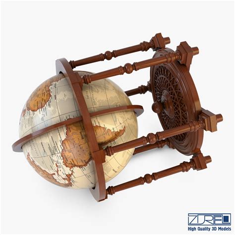 ArtStation - Antique Globe | Resources