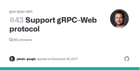 Support GRPC Web Protocol Issue 43 Grpc Grpc Dart GitHub