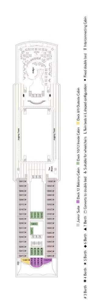 Marella Explorer 2 Deck Plans