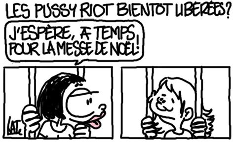 Les Pussy Riot Bient T Lib R Es Un Dessin Par Jour