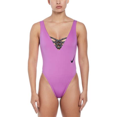 Nike Sneakerkini U Back One Piece Swimsuit Womens One Piece