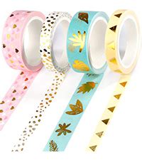 Putwo Washi Tape Rollen Washi Tape Glitzer Mm Washi Tape Set