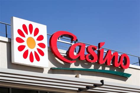 Casino Supermarket Logo on a Wall Editorial Stock Image - Image of ...