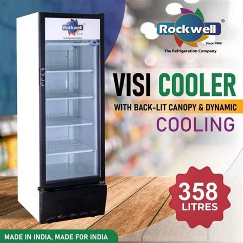 Rockwell Rvc A Single Door Visi Cooler Litres At Piece