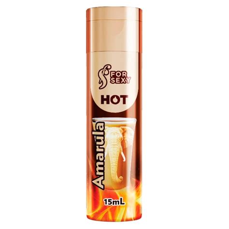 Gel Massagem Comestivel Sensação Hot 15ml Amarula For Sexy Shopee Brasil