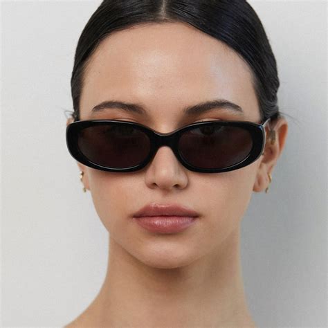 Lu Goldie Evie Sunglasses Black Abicus