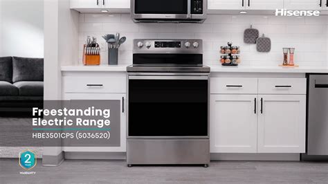 Hisense Freestanding Electric Range Mo Hbe3501cps Youtube