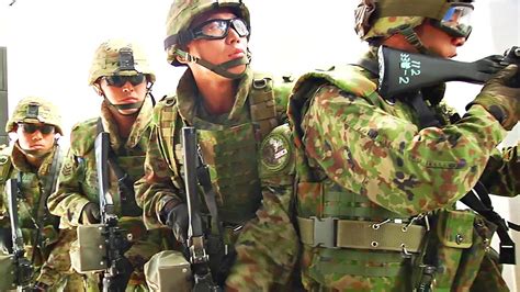 japan ground  defense force close quarters combat training youtube